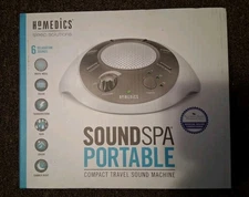 Homedics Sleep Solutions Sound Spa Portable Compact Travel Sound Machine