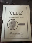 NEW  CLUE Vintage  Bookshelf Edition Parker Brothers -Opened, Never Played
