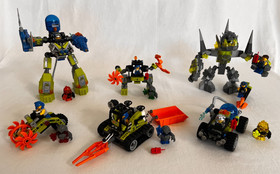 LEGO Power Miners 6 Set Collection:  8188, 8189, 8956, 8957, 8958, 8962