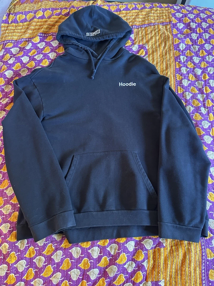 VETEMENTS Long Sleeve Hoodies for Men for Sale | Shop Men's