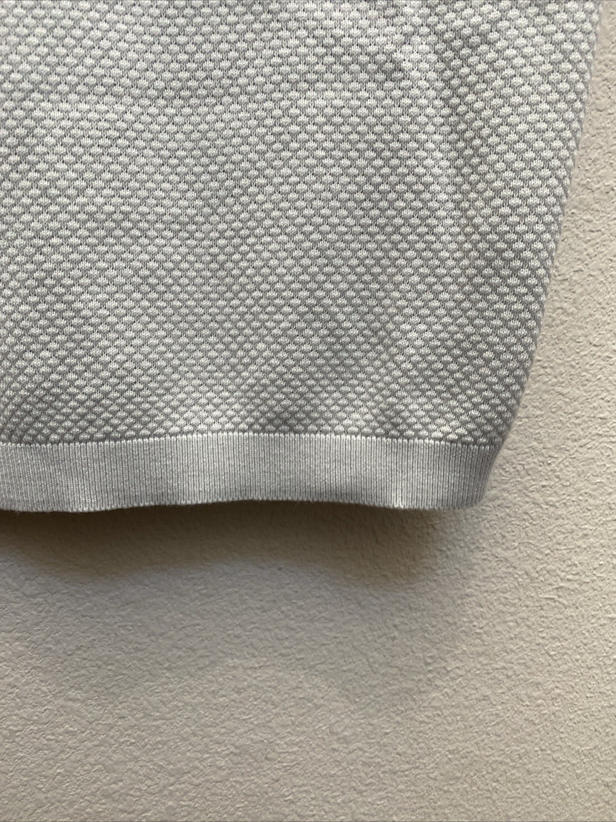 NEW Porter & Ash Men's Large Gray Fine Cotton Refined Structure T-Shirt NWT