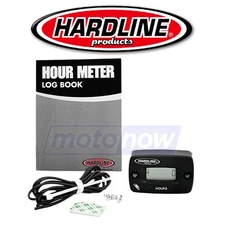 Hardline HR-8063-2 Hour Meter with Log Book for Electrical Computers & xn