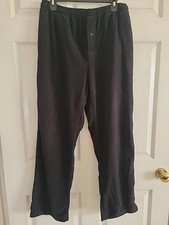 Perry Ellis America Sleepwear Male Size L Black Polyester