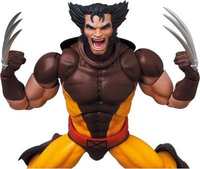 Medicom Toy MAFEX X-MEN No.138 Brown Comic Ver figure Wolverine