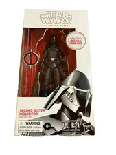 NIB Star Wars Black Series SECOND SISTER Inquisitor 6  FIRST EDITION WHITE BOX