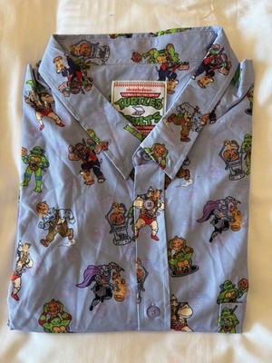 RSVLTS TMNT Out of Their Gourds Shirt Herren 4XL Neu ohne Etikett Retired Print