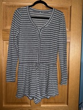 Aerie Women  s Size Small Long Sleeve Shorts Romper