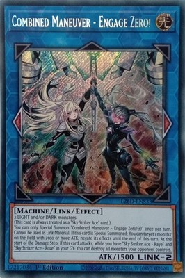 L26D-ENS33 KOMBINIERTES MANÖVER - ENGAGE ZERO! SECRET RARE 1.AUFLAGE YuGiOh KARTE