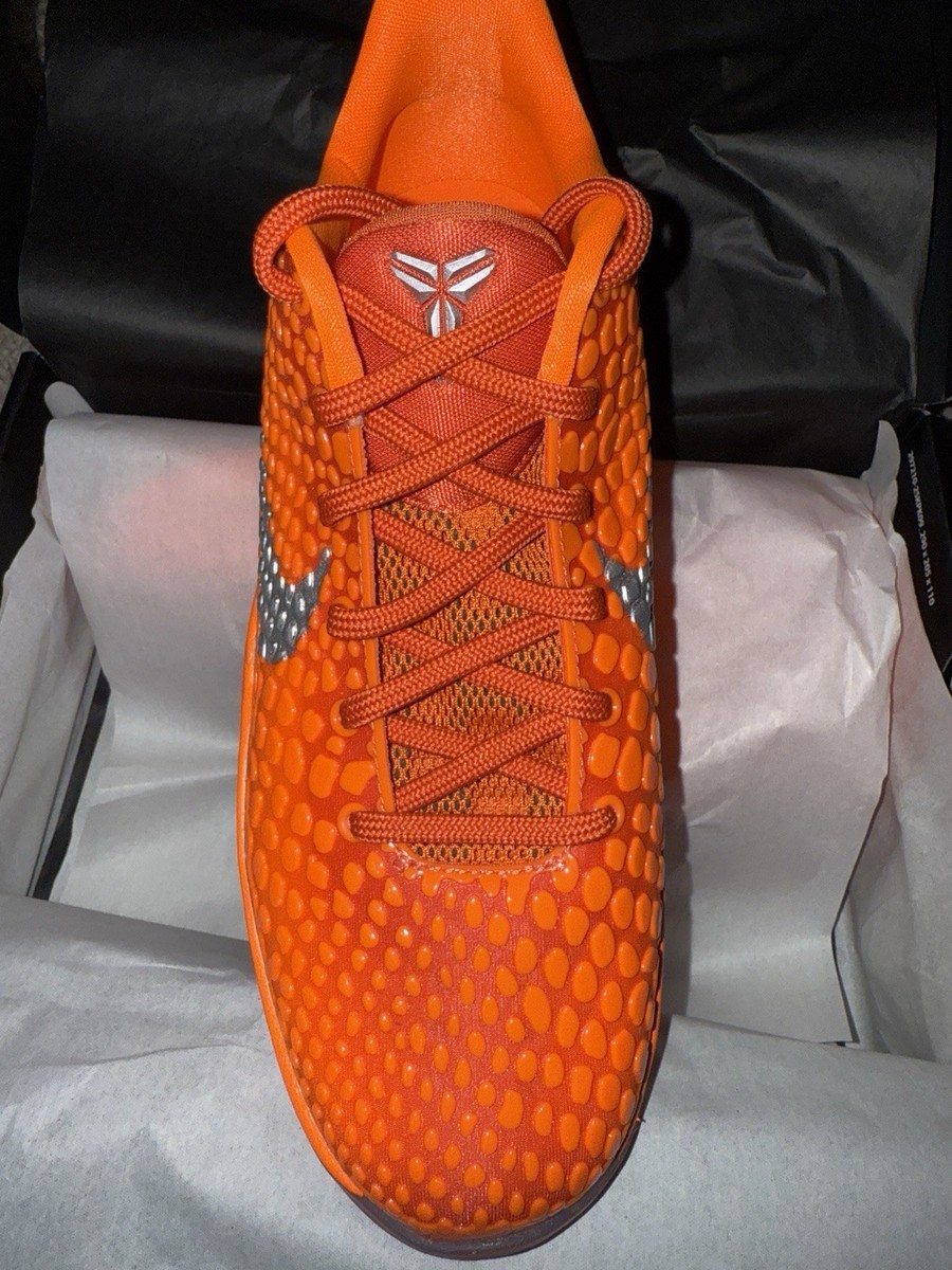 Nike Kobe 6 Protro Total Orange FV9676-800 Size 7Y | eBay
