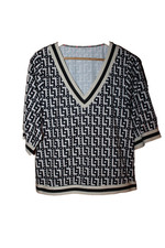 Exclusive Women's Black  Ivory Sleepwear/Lounge Set - Size S EUC