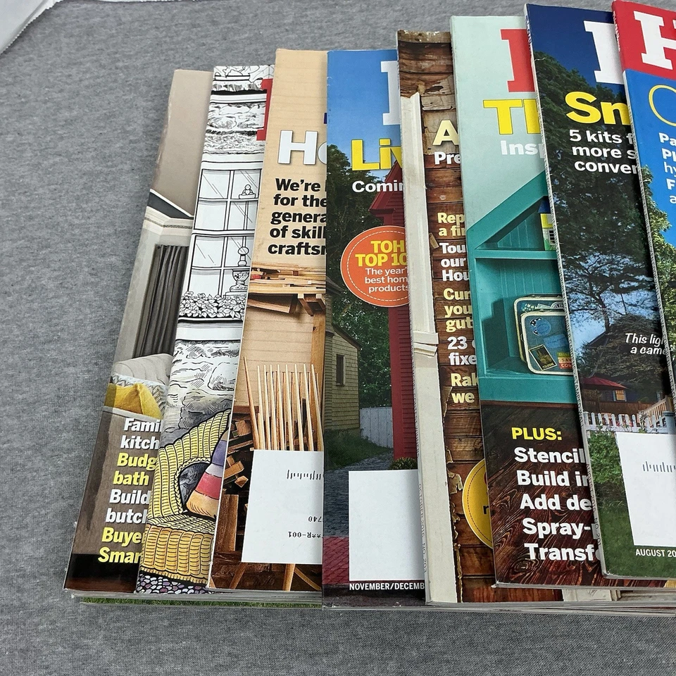 This Old House Magazine Lot (13 Issues) 2015–2017 DIY Renovation - Image 4 of 4