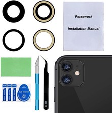 Back Rear Camera Lens Glass Replacement for iPhone 11 6.1 inches with pre
