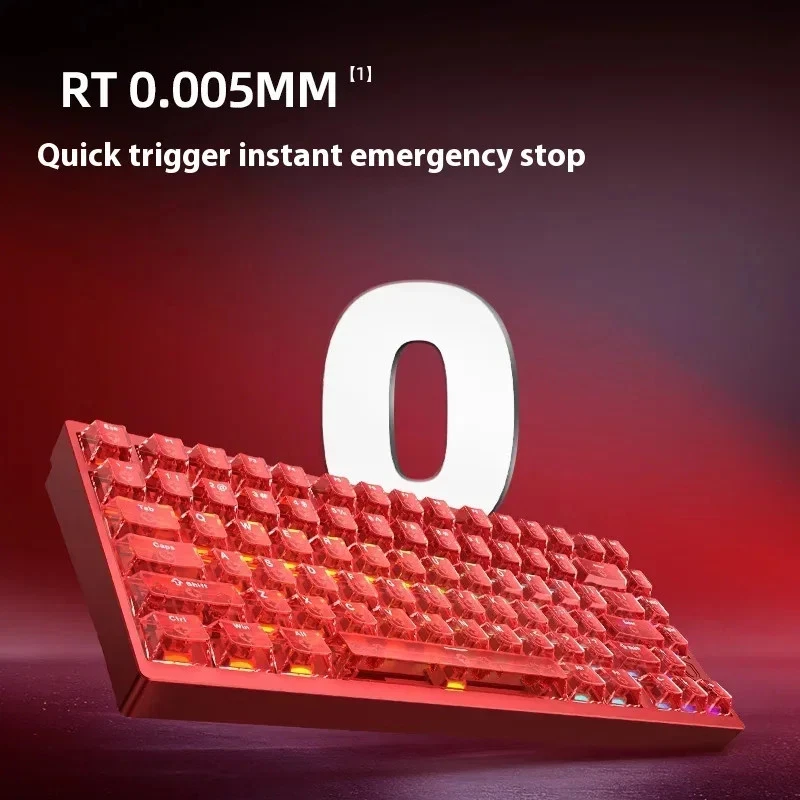 IROK MG75 PRO Magnetic Switch Keyboard Hot Swap Aluminum RGB 81 Keys Gaming - Image 3 of 4