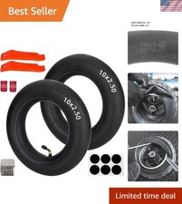 Universal Fit 10x2.50 Inner Tubes - Durable Replacement for Electric Scooters