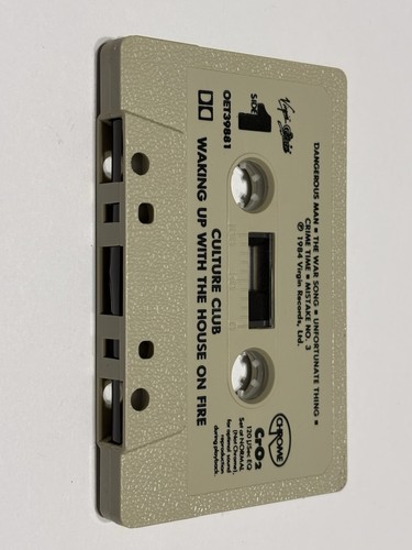 Culture Club Waking Up With The House On Fire Music Cassette Tape 1984 OET 39881 - Picture 3 of 6