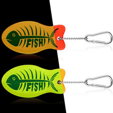 2 Pcs Floating Boat Key Floating Keychain Float Glow in the Dark Float for Bo...