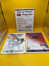 Vintage Classic Gamer Magazine Lot Of 3 Books Atari 1999 Rare Vintage PC Gaming