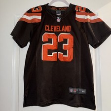 Nike Brown NFL Cleveland Browns Joe Haden #23 Stitched Jersey Youth Large