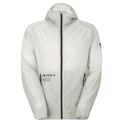 Scott Explorair Escape Lightweight Windbreaker Herrenjacke spray grey/cotton whi