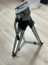 Vinten Vision 3 Fluid Tripod Head w/ Vinten Aluminum Tripod  Mid Spreader