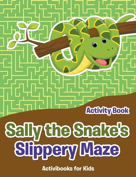 Activibooks For Kids | Sally The Snake's Slippery Maze Activity Book | Buch-image