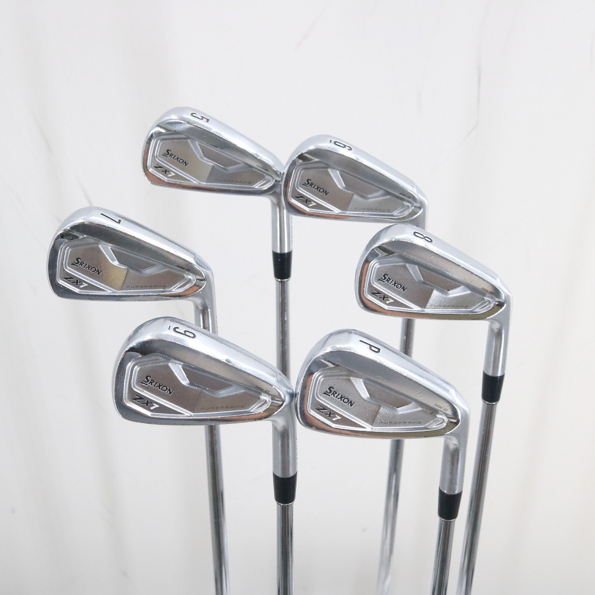 Srixon ZX7 MK II Forged Iron Set 5-P Steel N.S.Pro Modus S Stiff  display picture 1