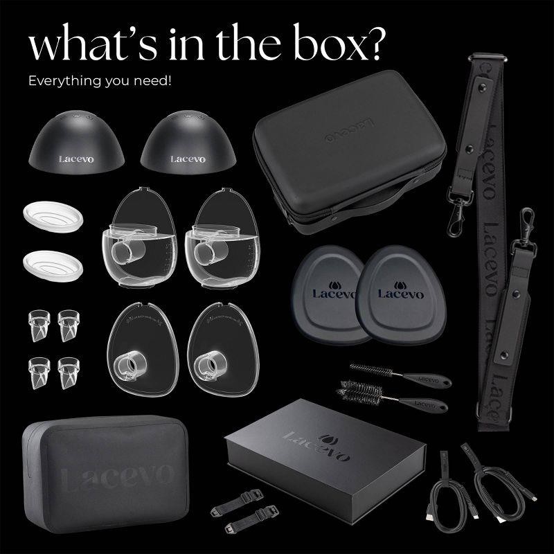 Lacevo S70 Hands-Free Untethered In-Bra Breast Pump Set - Brand New Sealed