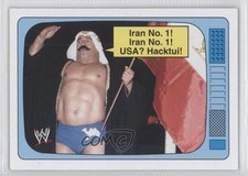 2012 Topps Heritage WWE The Superstars Speak The Iron Sheik #9 HOF 0a1
