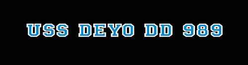USS DEYO DD 989 Decal U S Navy Military USN S01 - Afbeelding 4 van 4