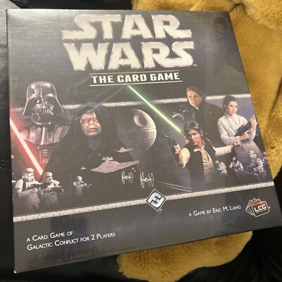 Star Wars The Card Game A game of Galactic Conflict LCG Eric M Lang SEALED NEW