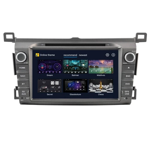 For Toyota RAV4 2013-2018 7" Apple Carplay Car CD DVD Player Stereo Radio 4+64GB