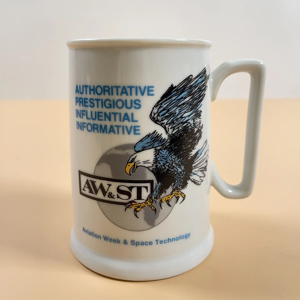 Aviation Week & Space Technology Magazine Vintage Coffee Mug Cup AW&ST - Image 4 of 4
