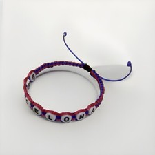 Barcelona fc Wristband Football Fans Adjustable Unisex Bracelet