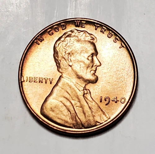 1940 P LINCOLN WHEAT PENNY UNC #C6643