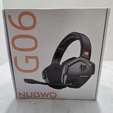 New G06 Nubwo Wireless Gaming Headset w/ Microphone for PS5 PS4 PC Mac 3-In-1