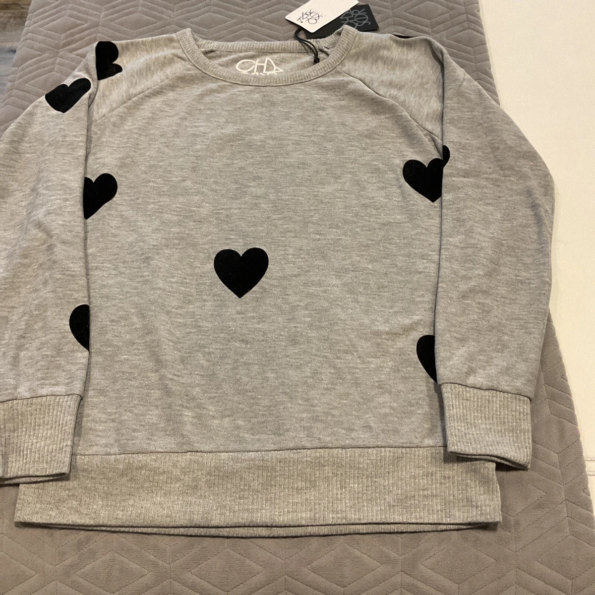 Chaser hotsell heart sweatshirt