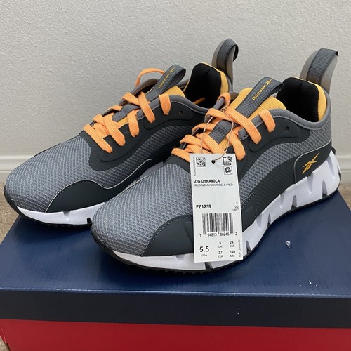 reebok zig dynamica orange