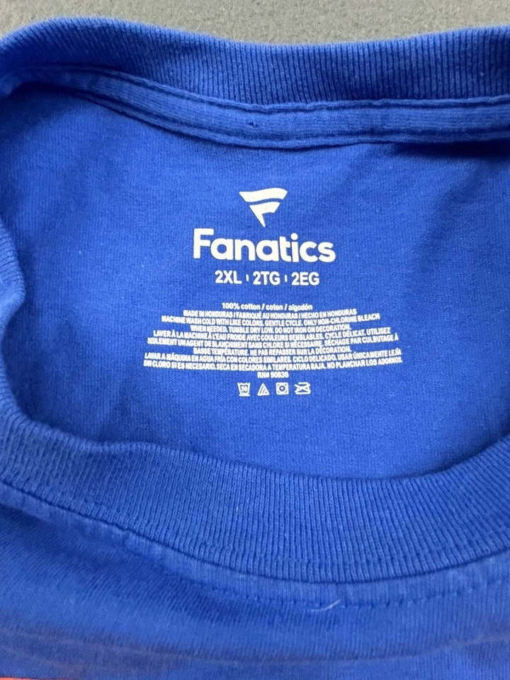 Camiseta manga larga New York Metas Fanatics icónica con signo transparente talla XXL (c) Foto 4 de 4