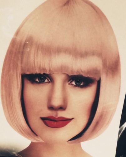 Cosplay Brand New Sealed Pale Pink Bob With Bangs Adult Wig Costume - Picture 4 of 4