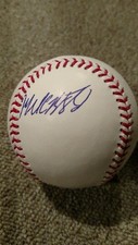 Michael Brantley signed In Person MLB Baseball Indians AUTO
