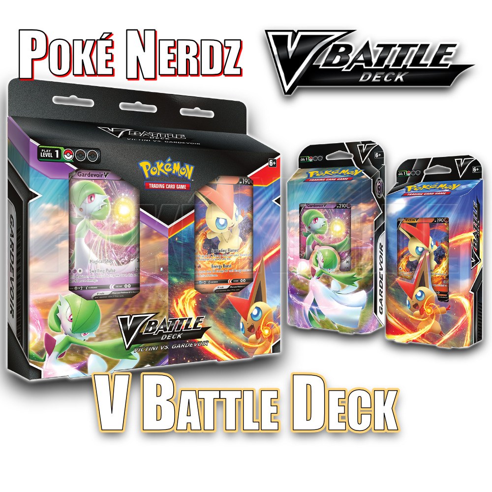 Pokemon TCG V Battle Deck (Lycanroc V Vs Corviknight V or Various Decks)