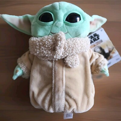 STARS WARS The Mandalorian. Plush Toy, 8-in. Yoda Baby Figure. New. 