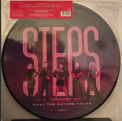 Steps - What The Future Holds - Limited Edition Picture Vinyl - Free P&P
