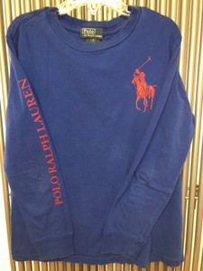 t shirt manica lunga ralph lauren