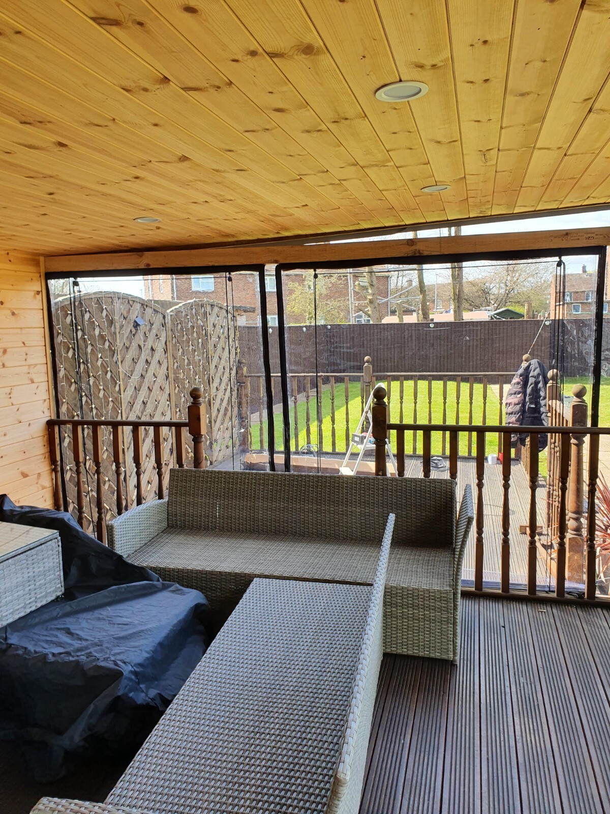 OUTDOORPVCBLINDS Gazebo Veranda Summer House Outdoor Blinds eBay