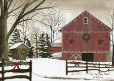 The Christmas Barn - LPG Box of 18 Christmas Cards