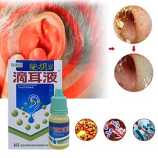 Gouttes d'oreille en phytothérapie chinoise pour éliminer les maux de cérumen gouttes soins de nettoyage des oreilles