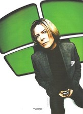 DAVID BOWIE in New York 2001 magazine PHOTO/ Poster/clipping 11x8 inches
