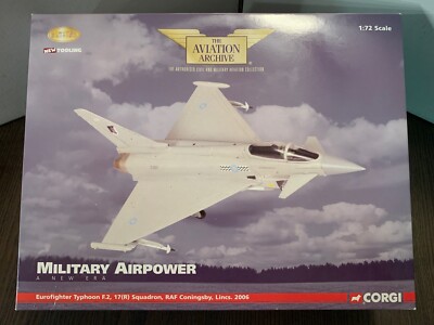 1/72 CORGI AVIATION ARCHIVE EUROFIGHTER TYPHOON F.2 17(R) SQN  RAF  AA36401