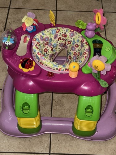 Lil’ Play Station 3-in-1 Activity Walker, Pink Floral Garden - Picture 2 of 2